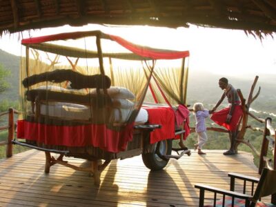 Luxury safari Kenya - elegant tented accommodation with sunrise views by Melman Safaris